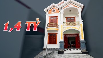 Mẫu Biệt Thự 2 Tầng Tân Cổ Điển 1,4 TỶ Siêu Sang Trọng Do Kisato Thực Hiện Tại Kim Thành, Hải Dương