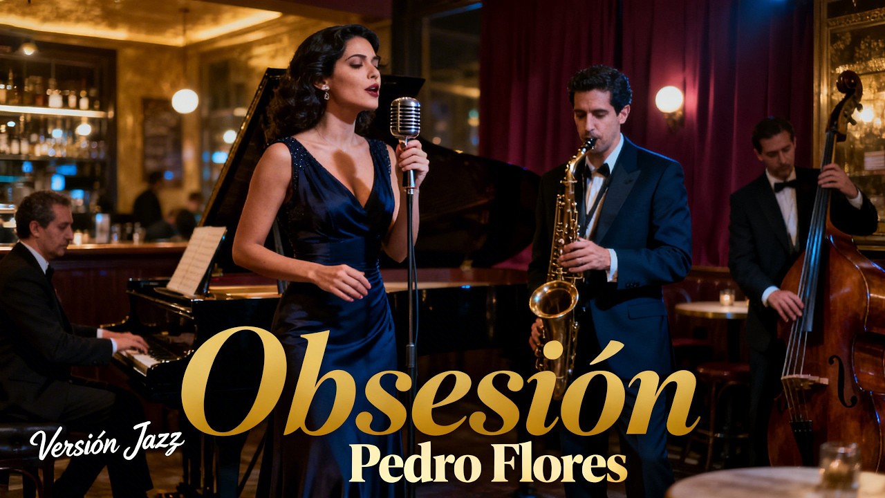 Obsesión – Pedro Flores | Cover Bolero Jazz | Jazz Latino y Música Romántica