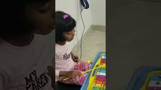 Adorable 6-Year-Old's Xylophone Fun with 'Bare Necessities' Song! 🎶 | Kids Music Playtime
