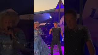 Karin Bloemen &amp; Gerard Joling - Relight My Fire - Live On The Rock Aalsmeer🎤. #karinbloemen #shorts