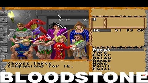 Bloodstone: An Epic Dwarven Tale (DOS, 1993) Intro from Interactive Entertainment Magazine