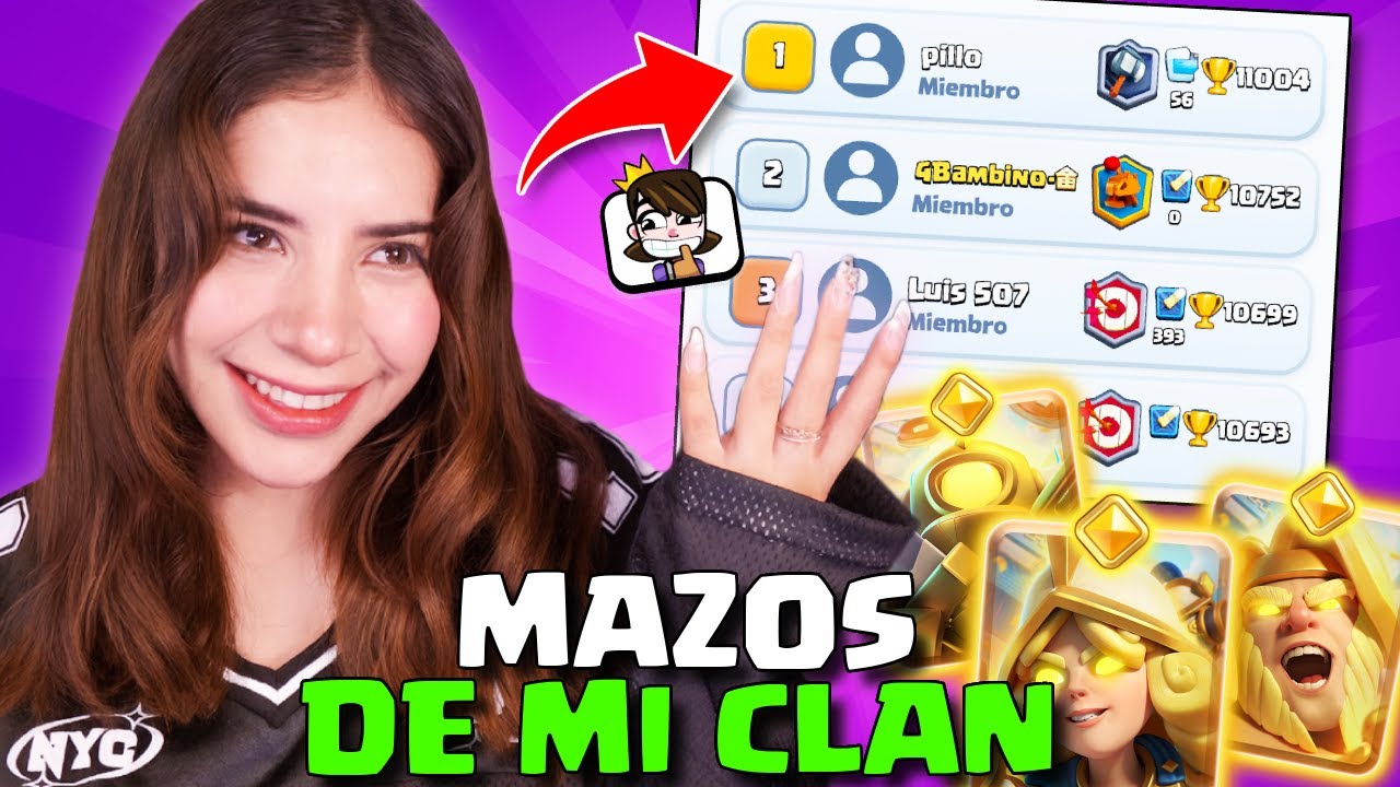 🤣ME MADRE0 a TODOS con MAZOS de MI CLAN  - MonyWTF