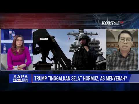 [FULL] Pakar Blak-blakan! Skenario Trump Tinggalkan Selat Hormuz: AS Menyerah atau Taktik?