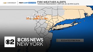 First Alert Weather: Elevated fire risk Wednesday in New York - 4/29/25