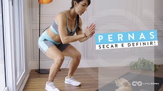 Melhor treino para SECAR a Gordurinha das Pernas - Carol Borba