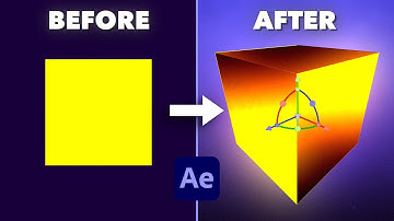 Advanced 3D Cube Tutorial For After Effects (With Adjustable Dimensions)