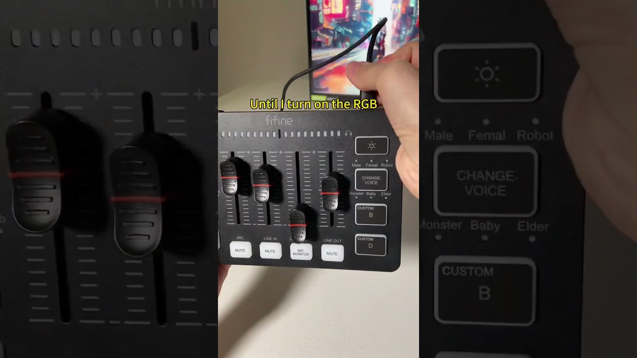How to turn a mundane audio mixer into a shiny one. 