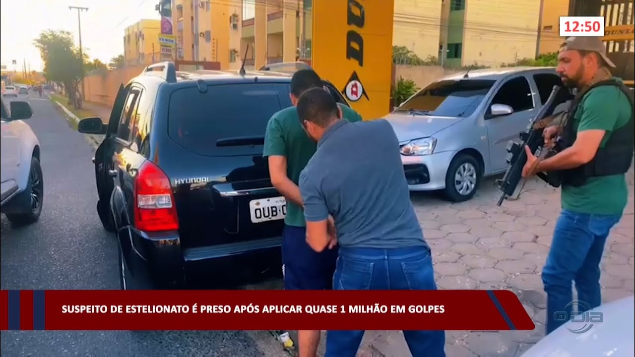 Suspeito de estelionato é preso em Teresina 02 08 2023