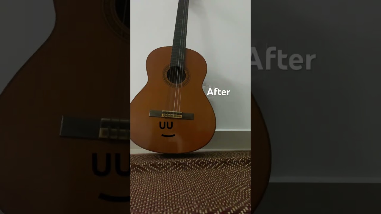 Before Vs After guitar version