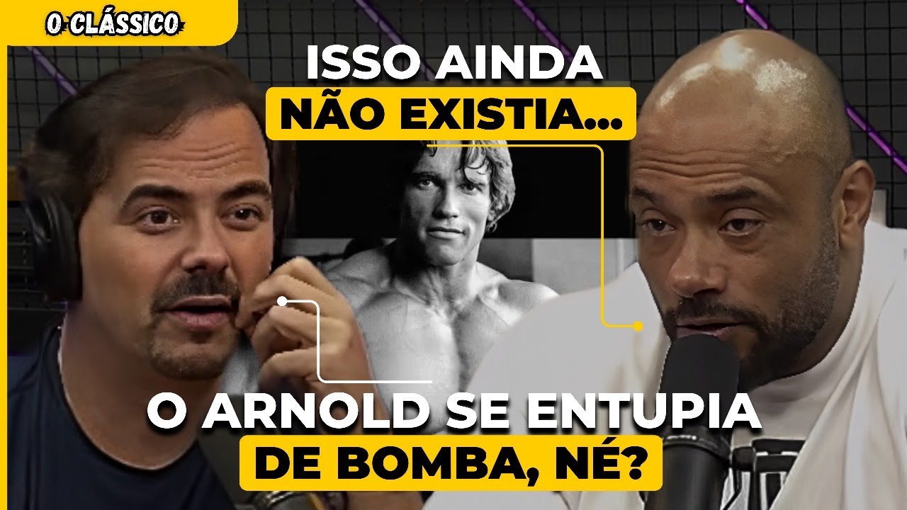 BALESTRIN e CARIOCA DISCUTEM sobre ARNOLD SCHWARZENEGGER [+RONNIE COLEMAN] | TICARACATICAST