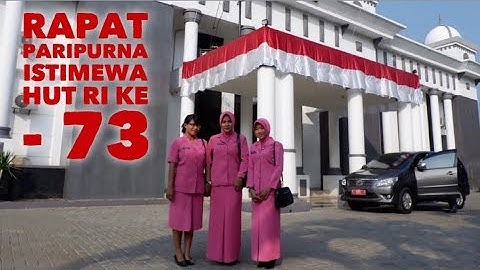 Rapat Paripurna Istimewa DPRD Kab Pandeglang