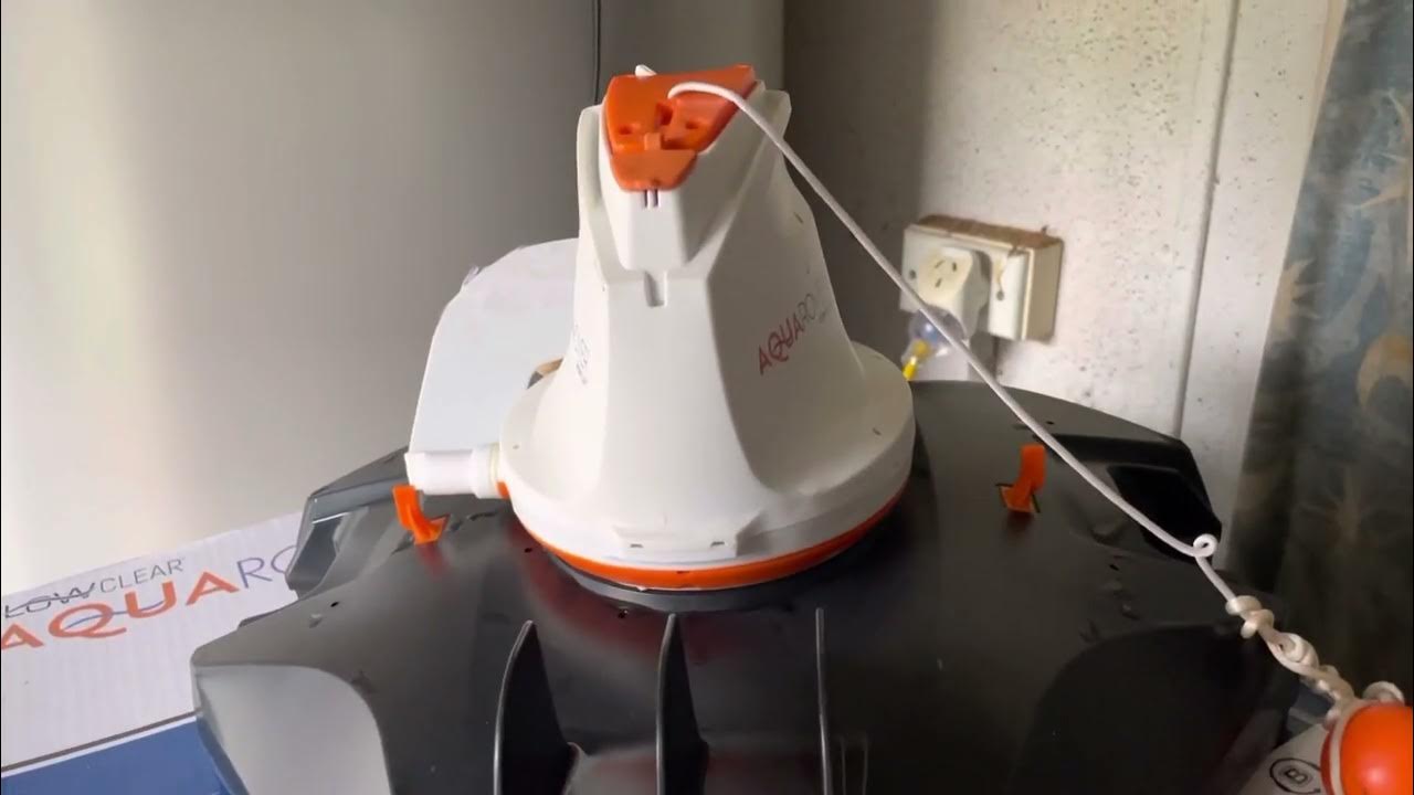 Bestway Flowclear AquaRover pool robot vacuum 58622 simple Fix! Works  perfectly! - YouTube