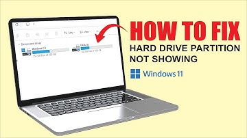 How to Fix Hard Drive Partition Not Showing after Install windows 10/11