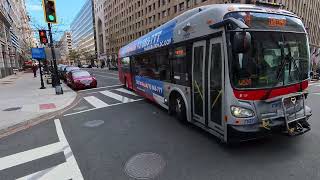 WMATA Metrobus 2011 New Flyer XDE40 #7012 on Route 54 | Bus Spotting