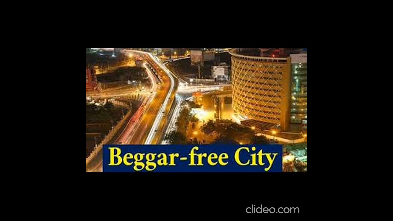 BEGGAR FREE CITY initiative..