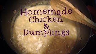Chicken and Dumplings made from scratch! - 10/13/2014 - DAY 171 VIDEO