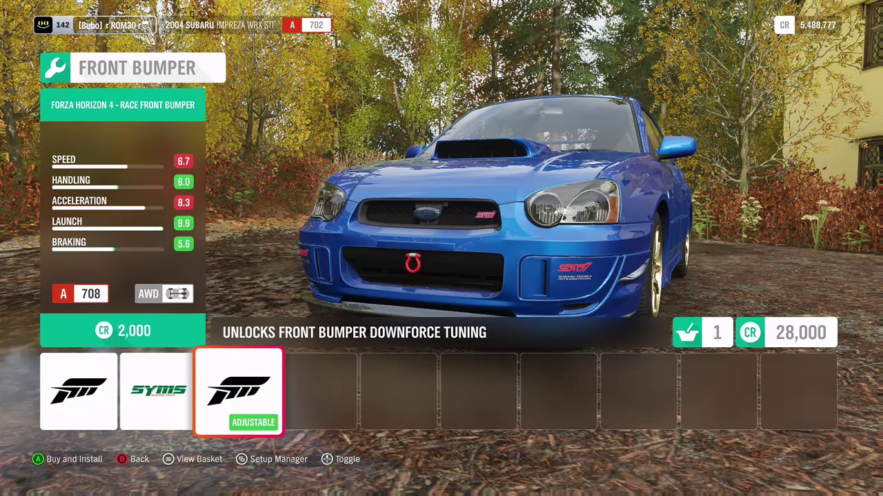 Forza Horizon 4 Subaru Impreza WRX STI 04 gameplay YouTube