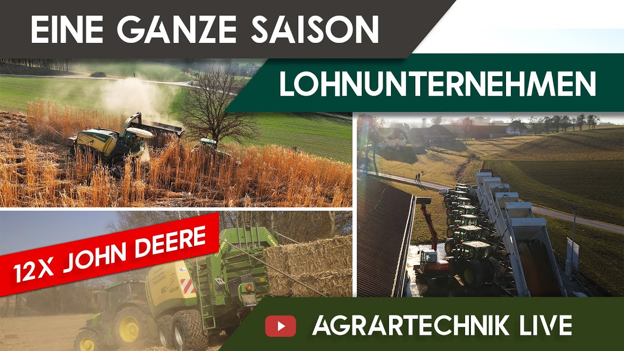 AGRARUNTERNEHMEN SCHNEEBERGER | Eine ganze Saison beim Lohnunternehmen