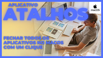 ATALHOS do MACOS - Criando aplicativo para  fechar todos aplicativos abertos (APP ATALHOS DO MACOS)