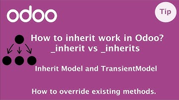 Different types of inheritance in Odoo | Types of inheritance | Delegation inheritance