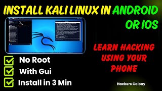 Install Kali Linux on Android using Termux 🔥 No Root | Full GUI in 3 Min (2025) screenshot 3