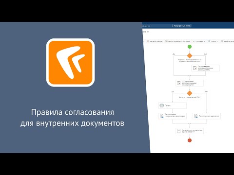 Directum RX. Демонстрация правил согласования для внутренних документов (веб-клиент)