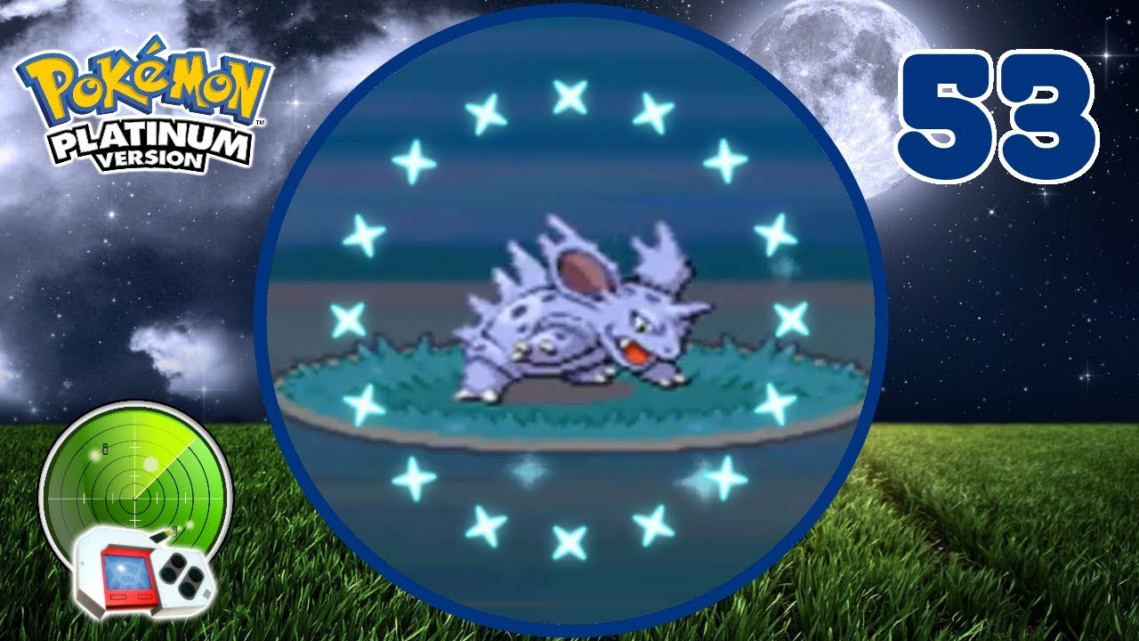 [LIVE] Shiny Nidorino in Platinum after 40 Radar Chain!