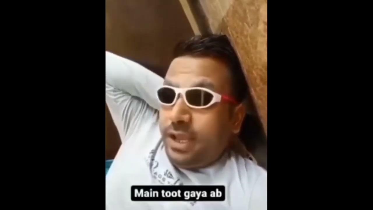 Bekar Hai Bhaiya Me Toh Tut Gaya Meme Template Youtube 