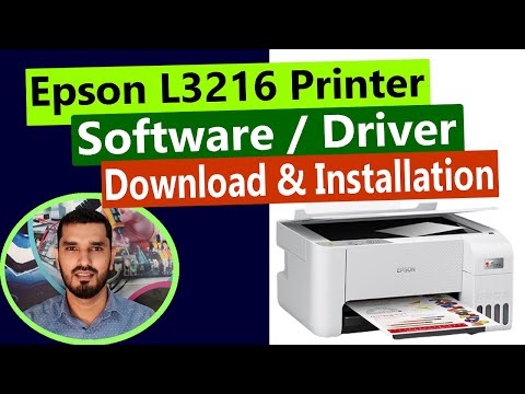 Epson L3216 Printer Software / Driver Download & Installation In Windows 10 ll മലയാളം