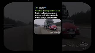 Volvo Truck's Life-Saving Emergency Braking System 🚚 | How It Stops 40-Ton Trucks Instantly! ⚡"