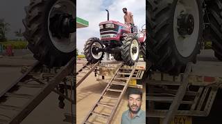 Mahindra Tractor unloading karte samay Hua hadsa#trendingshorts #farmer #farming #xcavator #mihindra