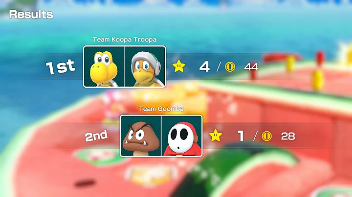 Super Mario Party Partner Party #1331 Watermelon Walkabout Koopa & Hammer Bro vs Goomba & Shy Guy