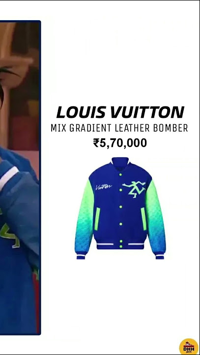 Louis Vuitton Mix Gradient Leather Bomber