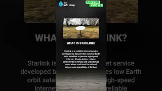 What is Starlink? Satellite Internet Changing Connectivity #asmr #theinfodrop #shorts