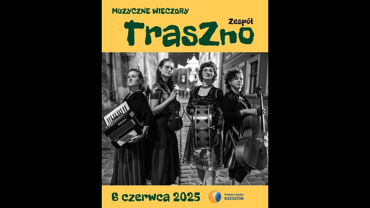 Zespół traszno w cyklu #MuzyczneWieczory w Polskim Radiu Rzeszów