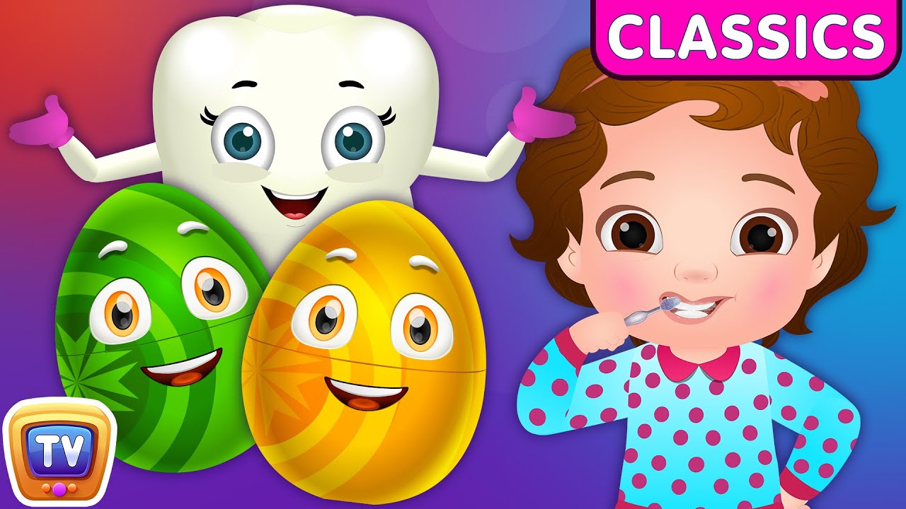 ChuChu TV Classics Brush Your Teeth Good Habits Surprise Eggs