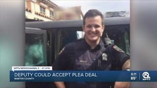 Former Martin County deputy could take plea deal over charges of falsifying drug arrests