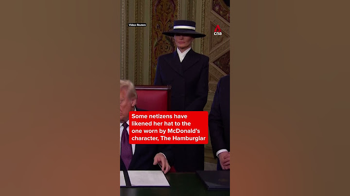 Melania Trump’s outfit at Donald Trump’s inauguration 2025