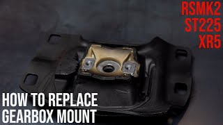 Gearbox Mount Replacement On Focus Xr5 Turbost225Rs Mk2. Step By Step By Oem Denied Performance