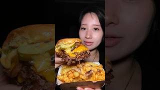 Is In-N-Out better #innout #shakeshack #burger #mukbang #fypシ゚viral