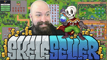 A NEW Idle Game For Auto Battler Fans and Old School RPG Lovers (Skeleseller) Demo