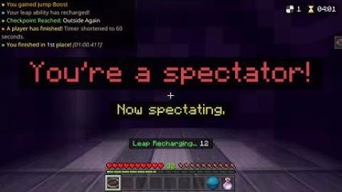 Minecraft The Hive Metropolis #1 Deathrun Speedrun