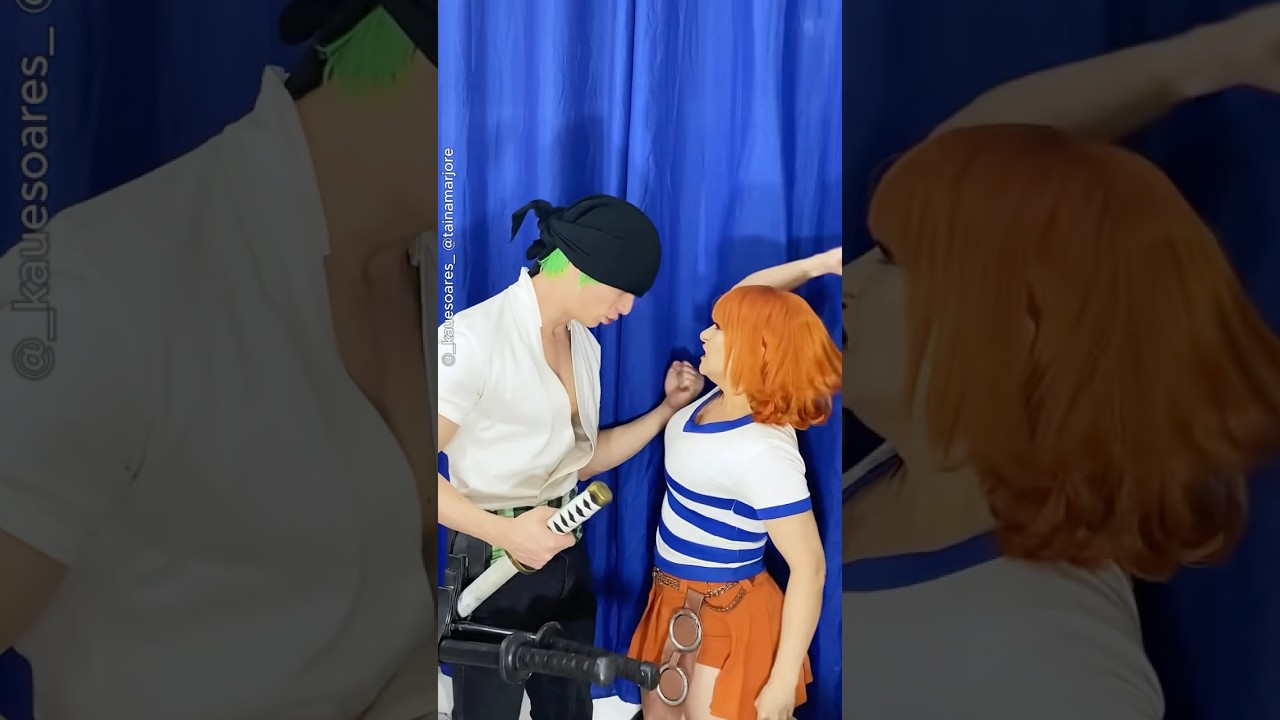 Nami e Zoro 16 e 700 - 17 e 700 Making off - #onepiececosplay #onepiece #nami #zoro #onepiececosplay