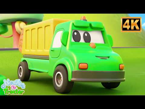 Les Roues du Camion Poubelle 🚛🗑️ | Chanson Amusante pour Enfants | Hector The Tractor