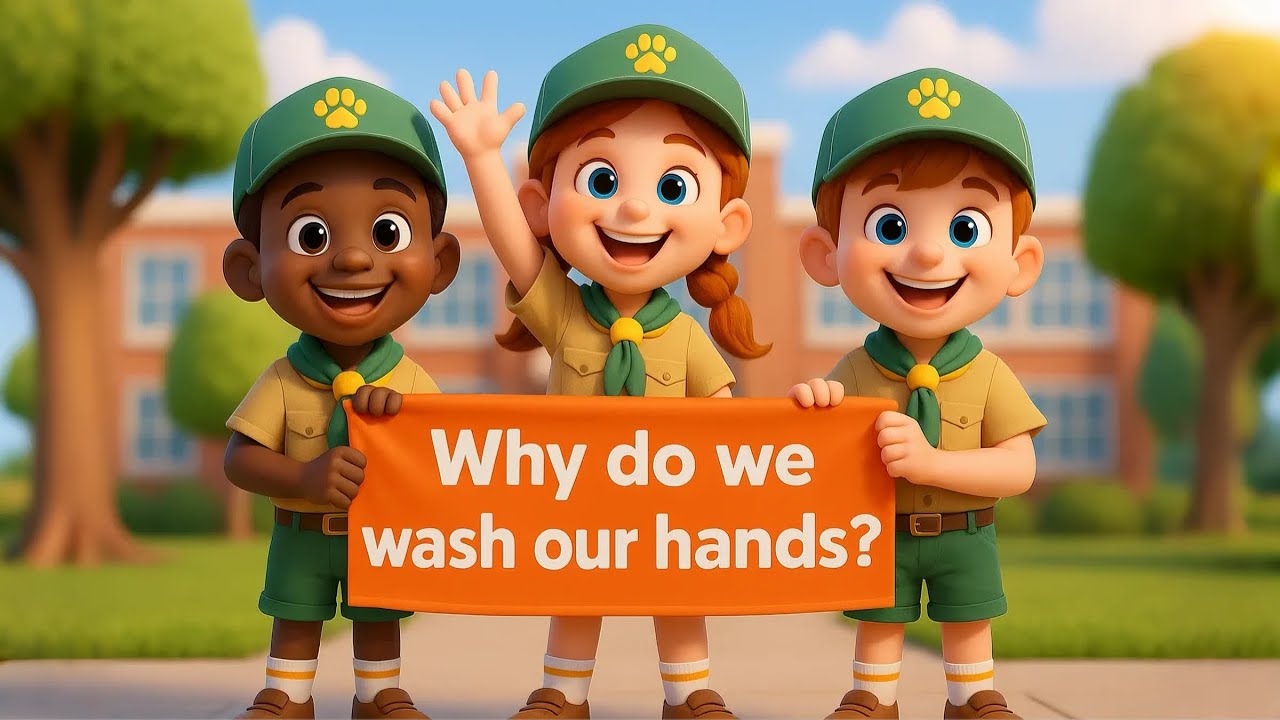 Why Do We Wash Our Hands? 🧼💦 Fun Kids Song | 為什麼要洗手？兒童洗手歌 | Musipop Kids