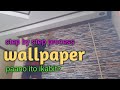 How to install wallpaperstep by step installation by reysean cover