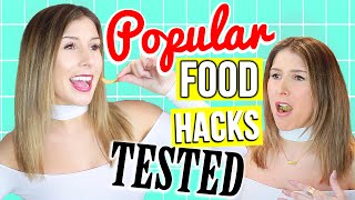 I tested 5 different popular food hacks for you guys! let me know if
like these testing videos and i'll do more! fam snapchat: laurareidyt
》》》》》》...