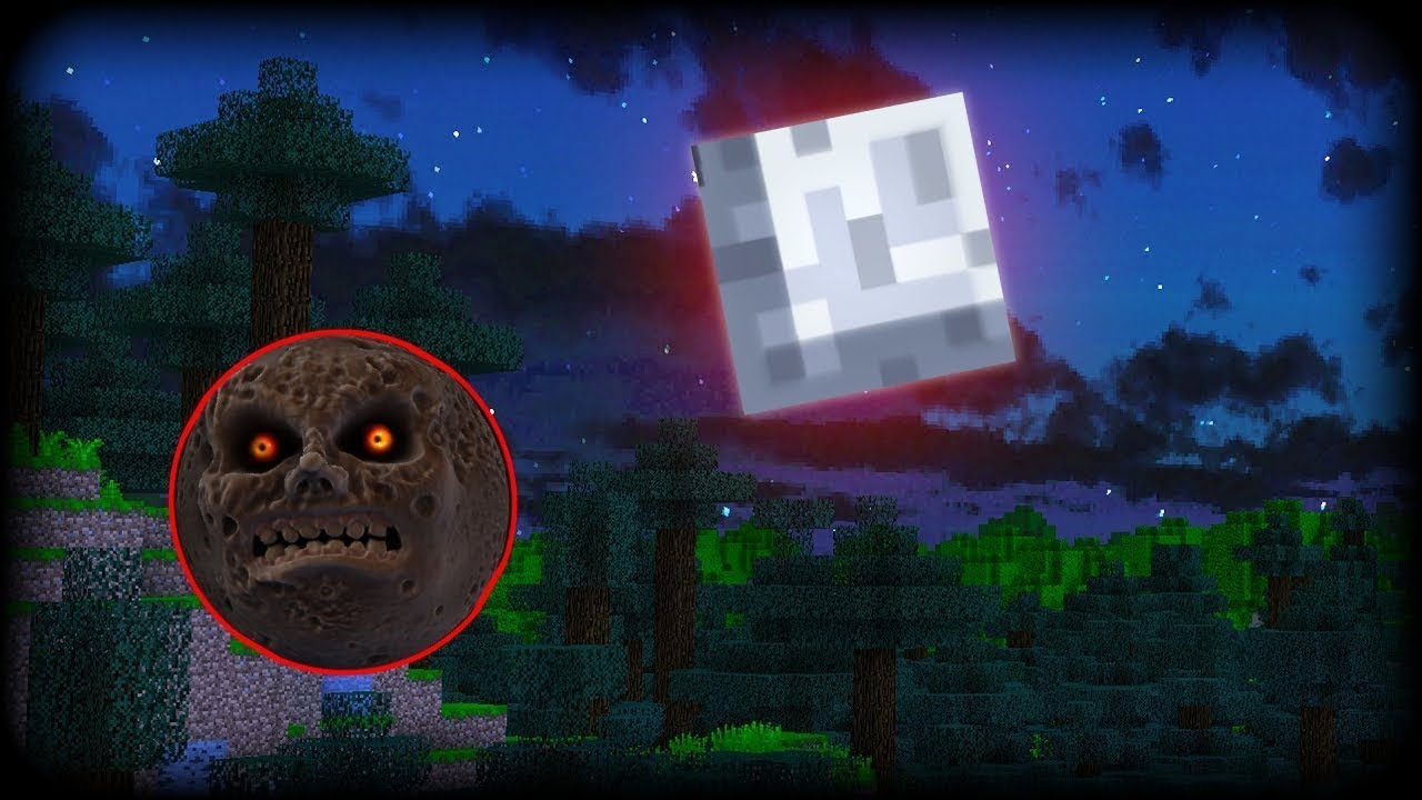 NÃO OLHE PARA A LUA MUITO TEMPO MINECRAFT - YouTube