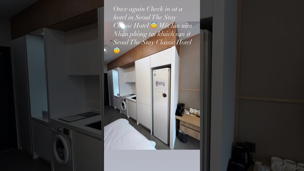 Once again Check in at a hotel in Seoul The Stay Classic Hotel 😇 Một lần nữa Nhận phòng tại khách