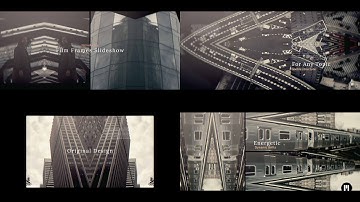 Film Frames Slideshow Modular Template for Apple Motion & FCPX